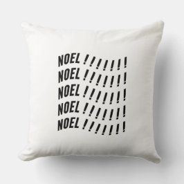 Noel Typography Kussen