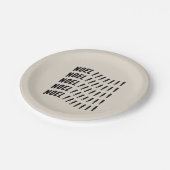 Noel Typography Papieren Bordje (Gekanteld)