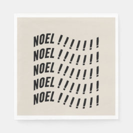 Noel Typography Servet