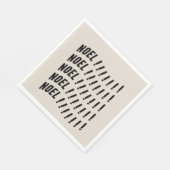 Noel Typography Servet (Hoek)