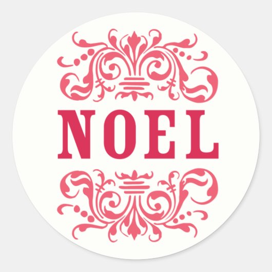 NOEL Vakantie Stickers (Voorkant)