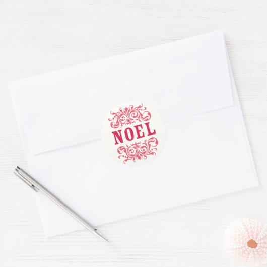 NOEL Vakantie Stickers (Envelop)