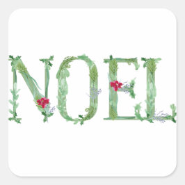 Noel Vierkante Sticker