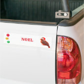 Noel vogel bumpersticker (Op Truck)
