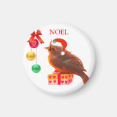 Noel vogel magneet (Voorkant)