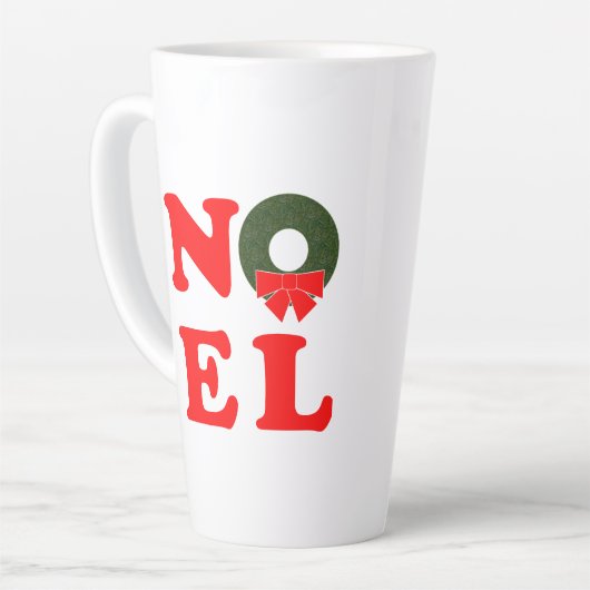 NOEL Wreath Latte Mok (Linkerhoek)
