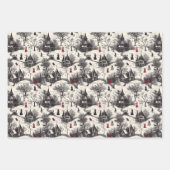 Noelivio – Künstlerische Weihnachtswelten Inpakpapier Vel (Voorkant 2)