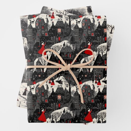 Noelivio – Künstlerische Weihnachtswelten Inpakpapier Vel (In situ)