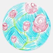 Noelle: Ronde Sticker (Voorkant)