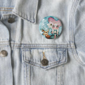Noelle's Winter Magic Ronde Button 5,7 Cm (In situ)