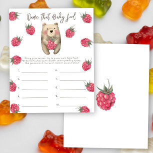 Noem dat baby food - beer baby shower spel