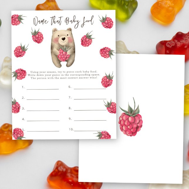 Noem dat baby food - beer baby shower spel (Creator heeft geüpload)