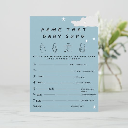 Noem dat baby nummer Rustic minimal baby shower sp Kaart (Staand voorkant)