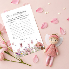 Noem dat Baby Song spel - Betoverde fee thema