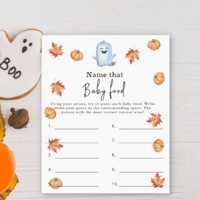 Noem dat babyvoedsel - baby shower spel (Creator heeft geüpload)