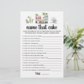 Noem dat cake Party spel met antwoorden (Staand voorkant)