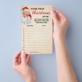 Noem dat kerstnummer Santa Game Kaart (Hand)