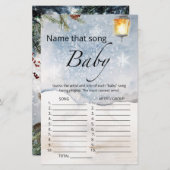 Noem dat liedje baby shower game (Voorkant / Achterkant)