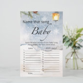 Noem dat liedje baby shower game (Staand voorkant)