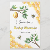 Noem dat liedje baby shower game (Achterkant)