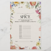 Noem dat Spice Pressed Floral Vrijgezellenfeest sp (Voorkant)