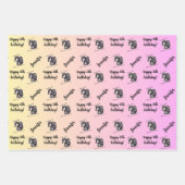 Noem de leeftijd gewoon een meisje dat van paarden inpakpapier vel (Voorkant)