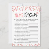 Noem die taart met Antwoorden spel Kaart (Voorkant)