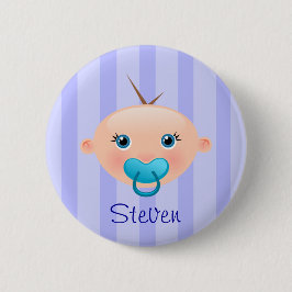 "Noem dit!" Baby Face Blue - Button