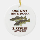 Noem een Lure na mij Keramisch Ornament (Voorkant)