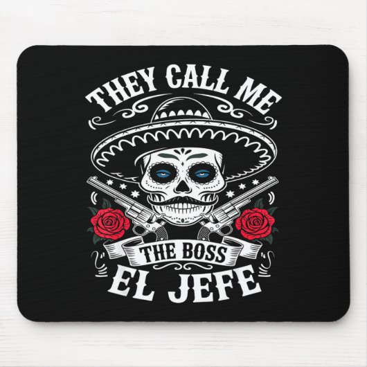 Noem el jefe de baas grap grappig cinco de mayo ma muismat (Voorkant)