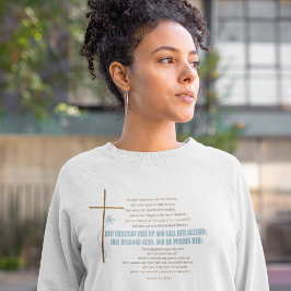 NOEM HAAR GEZEGENDE Moeder Vrouw Spreuken 31 Schri Trui