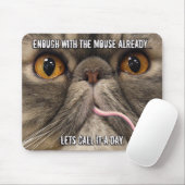 "Noem het een dag" Mousepad Muismat (Met muis)