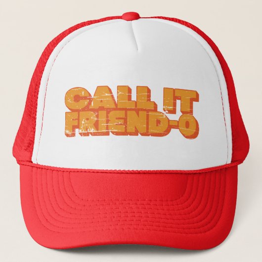 Noem het Friend-O Trucker Hat Pet (Voorkant)