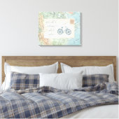 Noem het geen Dream, noem het een Plan Citaat Canvas Afdruk (Insitu (Slaapkamer))