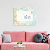 Noem het geen Dream, noem het een Plan Citaat Canvas Afdruk (Insitu (Woonkamer))