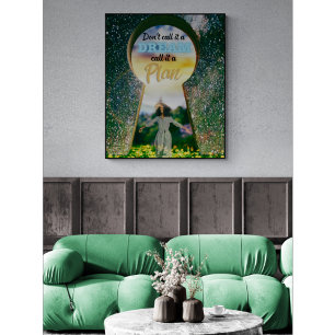 Noem het geen dromen noemen het een plan perfect poster