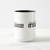 Noem het geen jaloezie... HET IS VEILIG! mok van 1 (Midden)