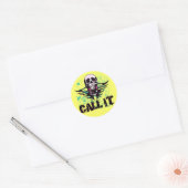 NOEM HET MAAR RONDE STICKER (Envelop)