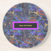 Noem je gifzandsteen zandsteen onderzetter (Voorkant)