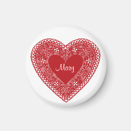 Noem je kanten hart magneet