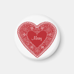 Noem je kanten hart magneet