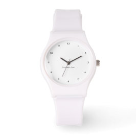 Noem je Sporty White Horloge