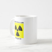 Noem me alleen maar kernenergie (radioactief waars koffiemok (Voorkant links)