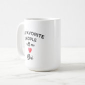 Noem me BÀ Vietnamese Oma Nickname Koffiemok (Voorkant links)