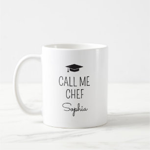 Noem Me Chef Gepersonaliseerde Naam Koffiemok