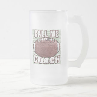Noem me Coach Football Gear Matglas Bierpul
