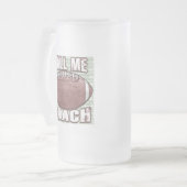 Noem me Coach Football Gear Matglas Bierpul (Voorkant links)