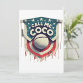 Noem me Coco Noem me Kampioen Kaart (Staand voorkant)