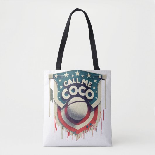 Noem me Coco Noem me Kampioen Tote Bag (Voorkant)
