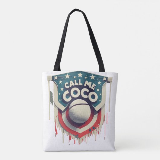 Noem me Coco Noem me Kampioen Tote Bag (Achterkant)
